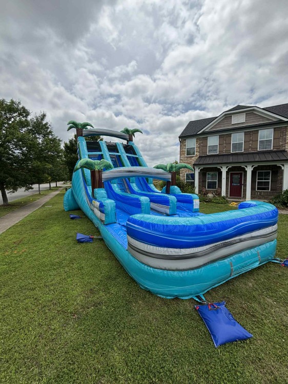 18ft Bahama Blast Dual Lane Waterslide